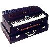 Black Colored Portable Harmonium