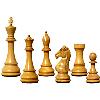 Staunton Chess Pieces With Lacquered Polish Finish