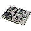 Satinated Stainless Steel Hobs With 60cm In Width