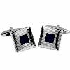 Elegant Rhodium Plated Cufflinks