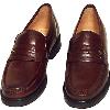 Men`s Moccasin Made From Polished Buff Leather