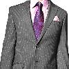 Dark Grey Colored Suit With Bemberg Lining