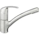 Single-lever Kitchen Sink Mixer With Stainless Steel Body