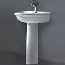 Wide Bowl Designed Wall Hung & Padestal Basin