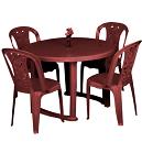 Four Sitter Round Dining Table