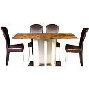 Contemporary Chic Design 1 + 6 Dinning Sets