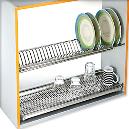 S. Steel Dish Rack With Drip Tray