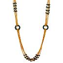 15 Inches Mangalsutra With Black Ring