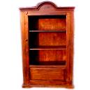 Book Shelf With Middle Round Top