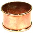 Copper Napkin Ring With Shiny Finish