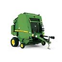 Round Baler With Gate Lockout Safety Feature