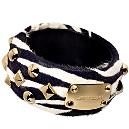 Printed Pony Bangle With Studs