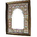 Mirror Made With Kundan & Meena Work