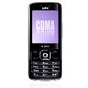 CDMA Mobile Phone with 2000 mAH Battery and Bluetooth