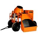 Concrete Mixer With 10/7 CFT Mechanical Hooper