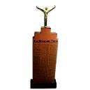 Broad Base Wooden Trophy