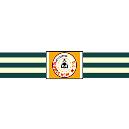 Striped Belt In Green And White Color