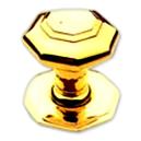 Octagonal Solid Door Knobs