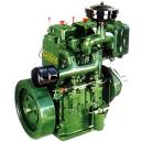 High Speed Water Cooled Double Cylinder Diesel Engine