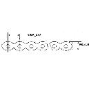 Extruded Micro Flat Ribbon Cable With 0.635 Pitch