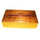 Handicraft Carved Wooden Tissue Box