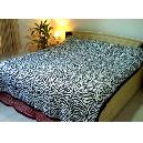 King Size Quilt with Animal Print Design