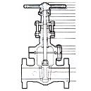 Cast Steel Wedge Gate Valves