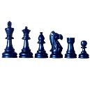 Lacquered American Staunton Style Chess Set