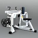 Biangular Plate Loaded Rowing Fitness Equipment