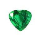 Heart Shape Emerald of Weight 3.24 Carats