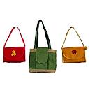 Embroidered Designer Jute Bag