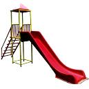 Slide with Canopy for Children between 4-12 Yrs