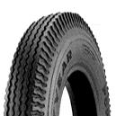 Tyre for Trucks with Straight Circumferential Grooves