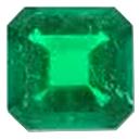 Green Coloured Emerald Gemstone