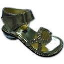 Ladies Sandal With Beaded Work