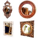 Carved Wooden Mirror Frames