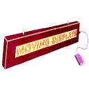 Moving Message Electronic Display With Wall Hanging Facility