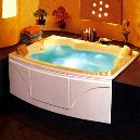 Rectangular Shaped Bath Tub With 24 Back Massage Jets