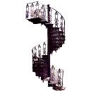 Iron Made Spiral Staircase