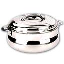 Belly Shaped Stainless Steel Casseroles