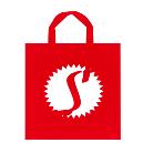 Red Colored Promotional Bag with Short- Handle