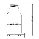 Pharmaceuticals Glass Container with Cap