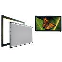 Fixed Framed Screens with Front/ Rear Viewing Surfaces