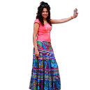 Multicolor Women Outwear Long Skirts