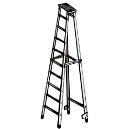 Aluminum C Section made Folding Ladder