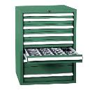 Tool Storage Cabinet with 6 Different Compartments