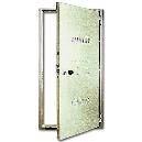 Security Door with Electro Magnetic Lock