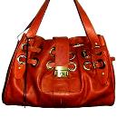 Red Coloured Leather Bag