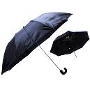 Manual Folding Black Umbrella