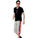 Designer Capri for Men with Side Panel